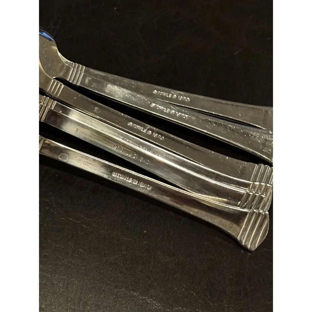Towle Beaded Classique Flatware Teaspoon (Set of 7)‎ FW17